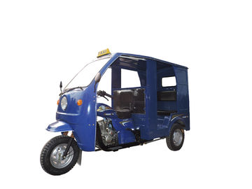 150cc 3車輪の乗客の電気三輪車、封じられた乗客の運送三輪車