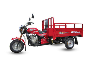 150cc自動貨物積込み機の貨物モーター三輪車1.8*1.25mの貨物箱の赤