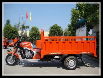 モーターを備えられた250CC貨物三輪車、中国人3の車輪のオートバイの開いたボディ タイプ