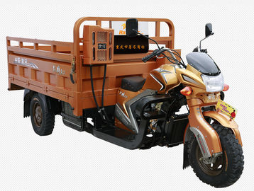 強さの配達用バンの水冷の燃料200ccの貨物モーター三輪車