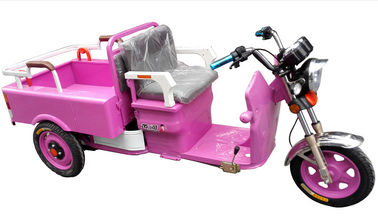 紫色の中国人3の車輪のオートバイ160の女性のための機械ドラム・ブレーキ