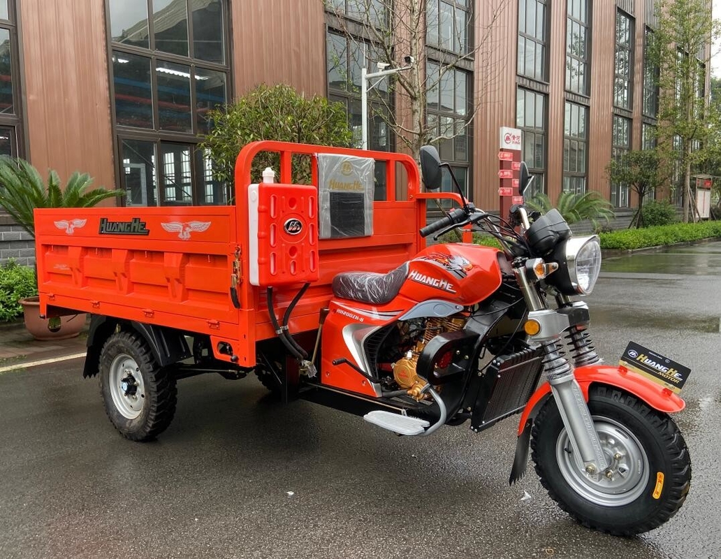 3輪貨物バイク 200cc エンジン2.0m貨物箱 重荷荷物を積むためのモーター付き三輪車