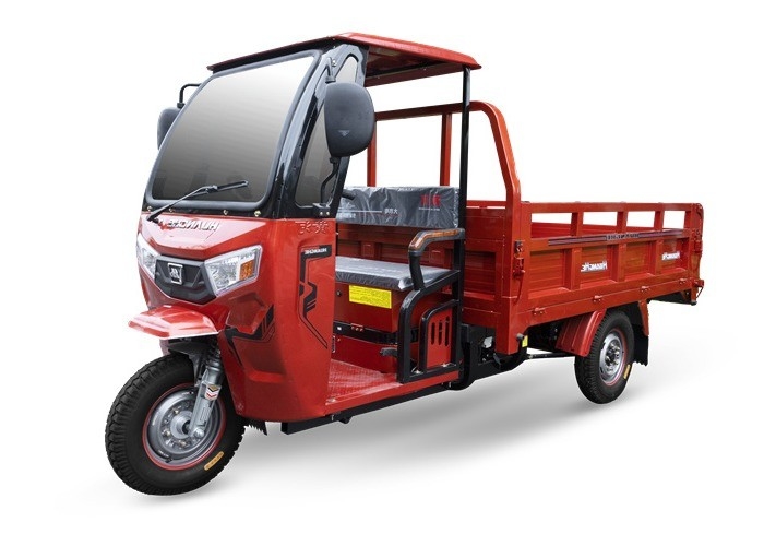 3000W キャビンの電気貨物三輪車 オーヤムカスタマイズできる色とサイズ