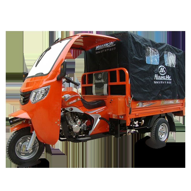 48V電圧3輪貨物バイク 300cc エンジンタイプ 300-400kgのブーム重量