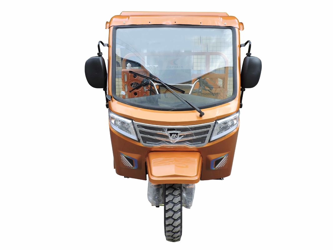 シャフト ドライブ3の車輪の貨物モーター三輪車の開いたボディ タイプ1700 * 1250mmの高い積載量