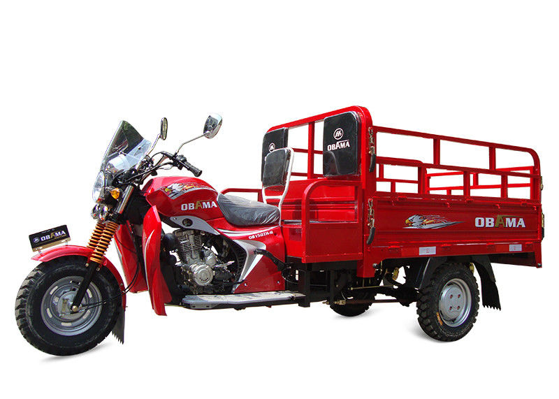モーターを備えられた150CC 3車輪の貨物オートバイ250Wの開いたボディ タイプ
